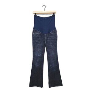 A Pea in the Pod Maternity Mid-Rise Boot Cut Jeans Sz XS